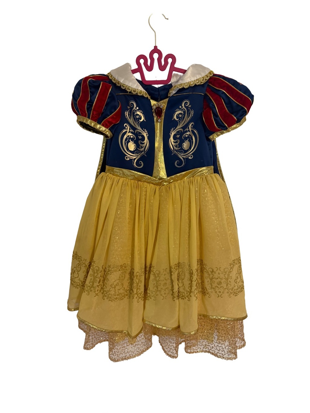 Disney Snow White Costume / Dress with a Cape Size5/6